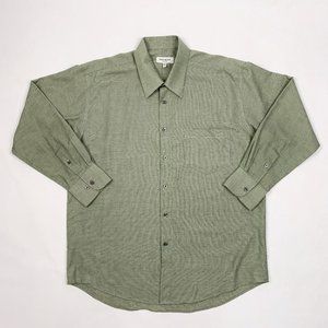 Yves Saint Laurent for Men Green Button Down shirt